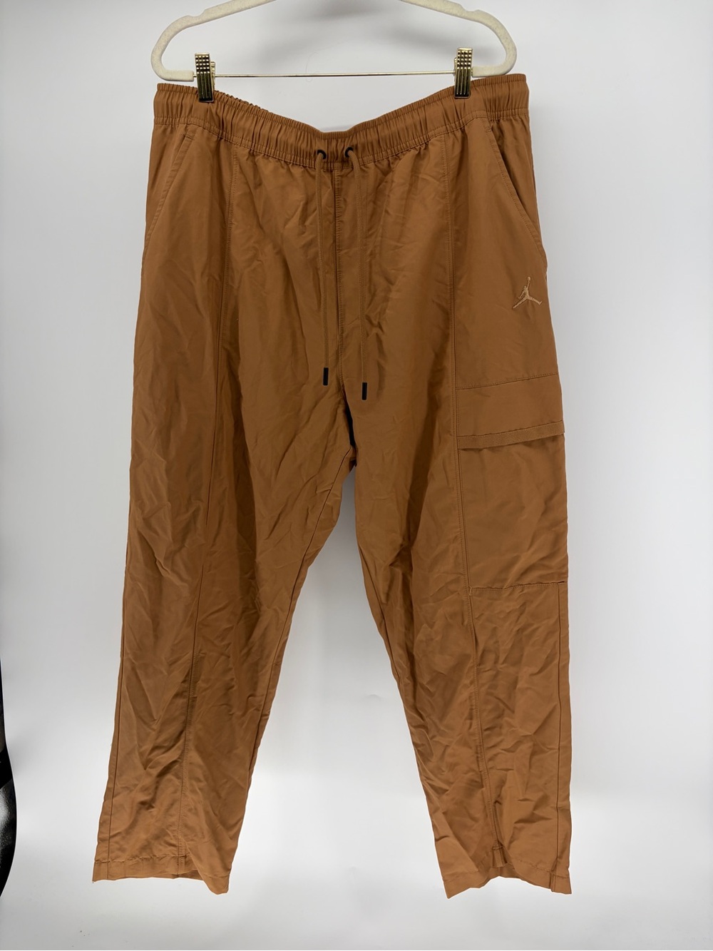 Nike Air Jordan Essentials Men’s Woven Pants Brown XL - Picture 3 of 11